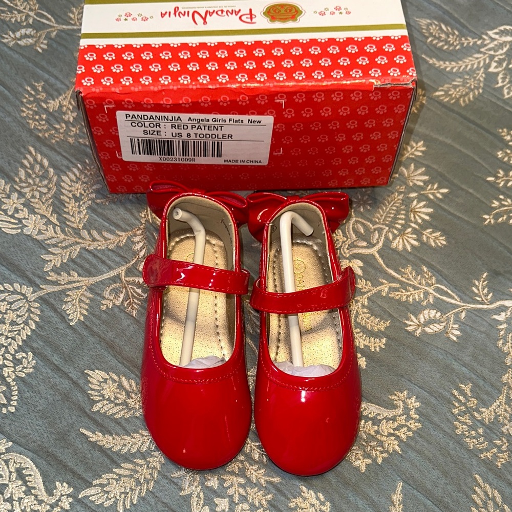 Red Patent Toddler Dress Shoes